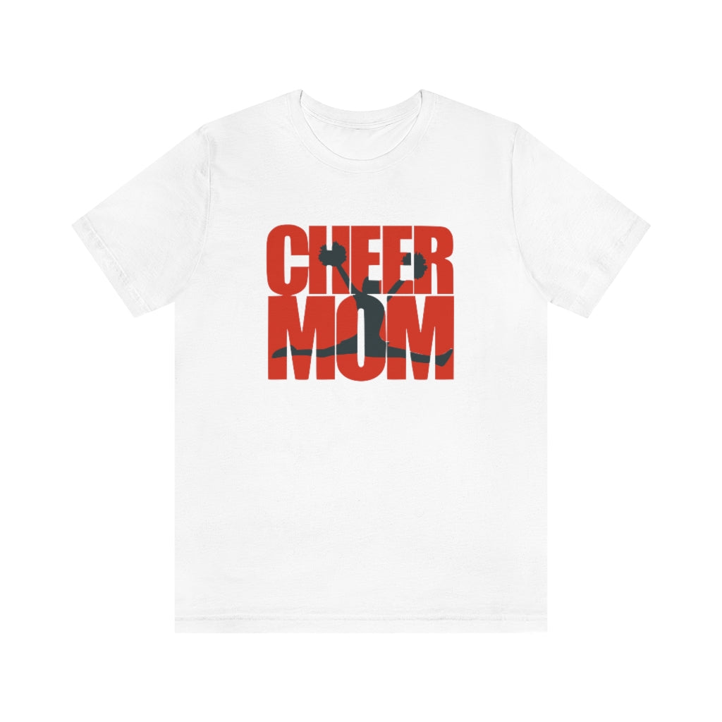 Cheer Mom T-Shirt - Red