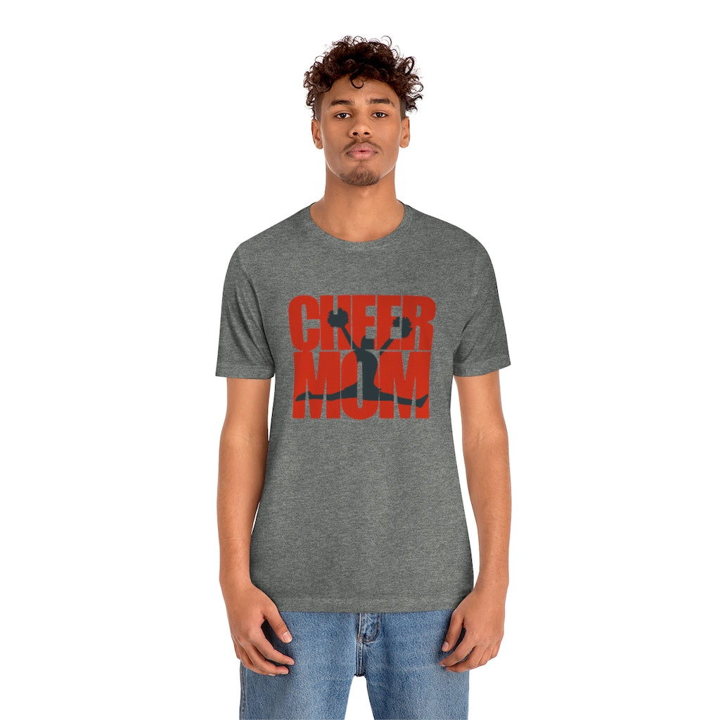 Cheer Mom T-Shirt - Red
