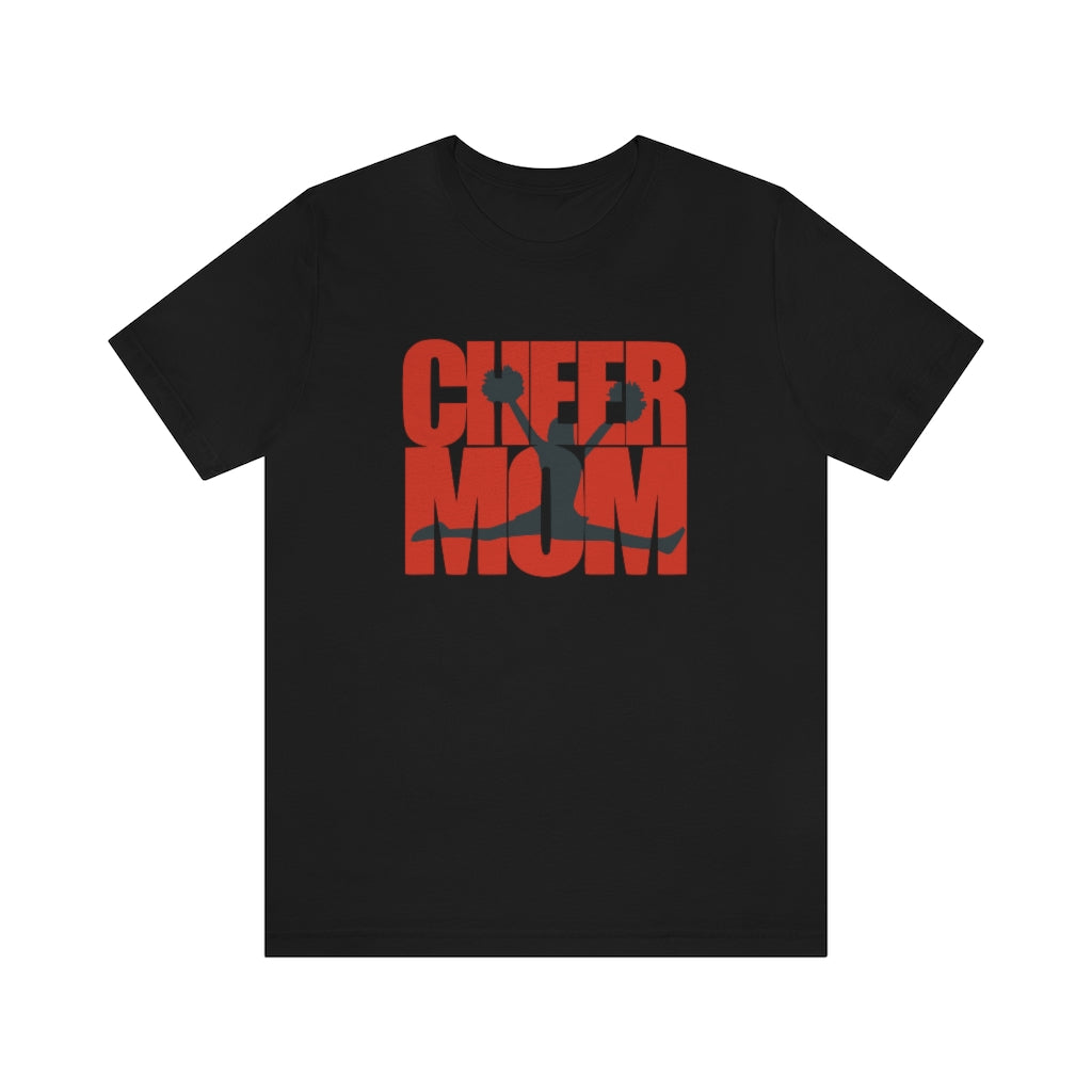 Cheer Mom T-Shirt - Red