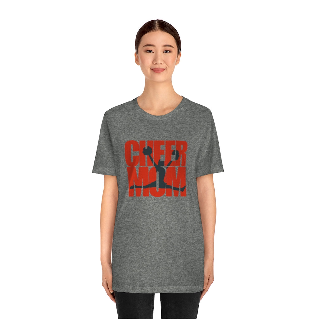 Cheer Mom T-Shirt - Red