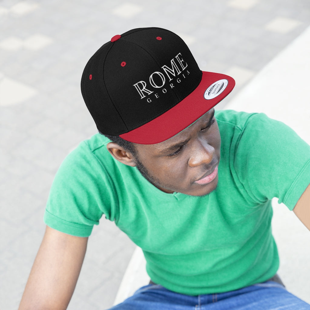 Rome Flat Bill Hat