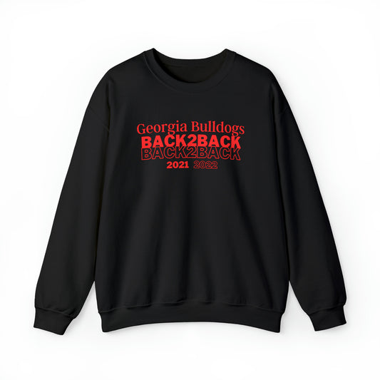 UGA Back2Back Unisex Sweatshirt