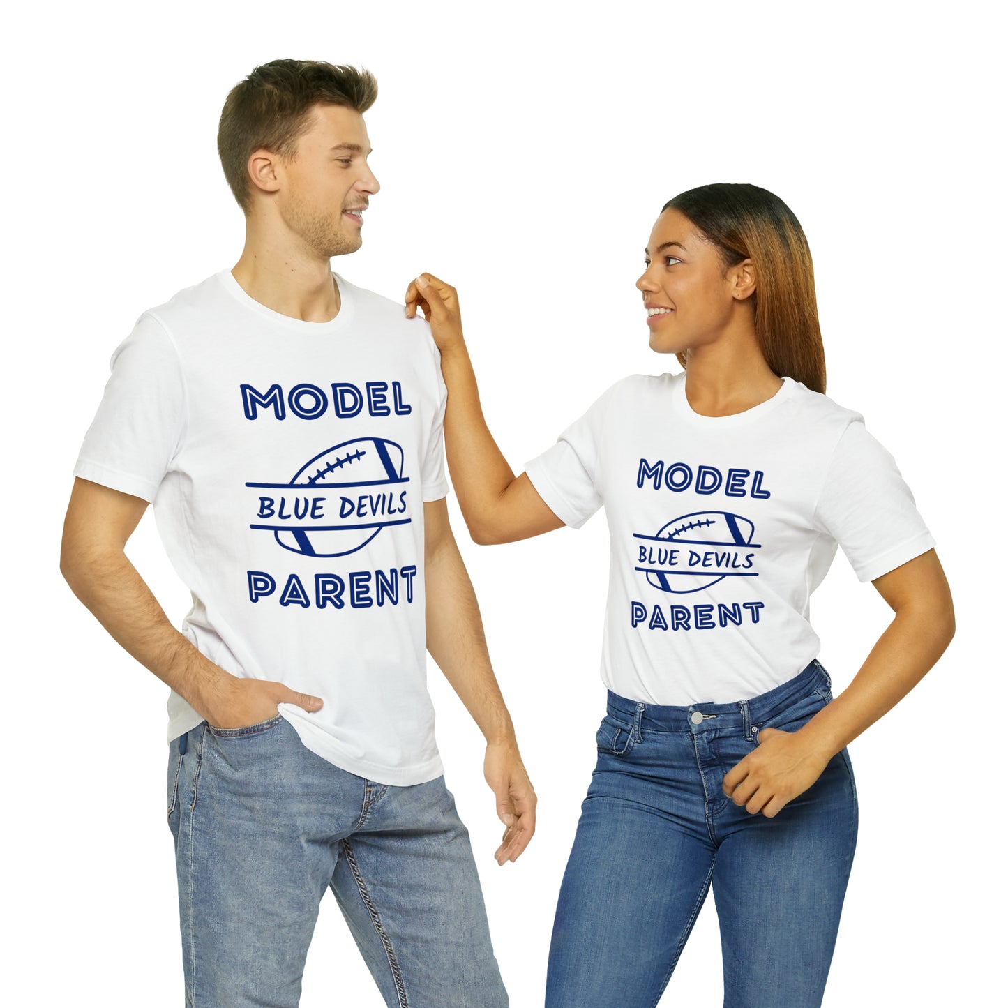 Model - Football Parents T-Shirt