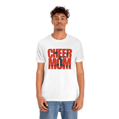 Cheer Mom T-Shirt - Red