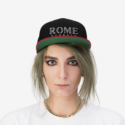 Rome Flat Bill Hat