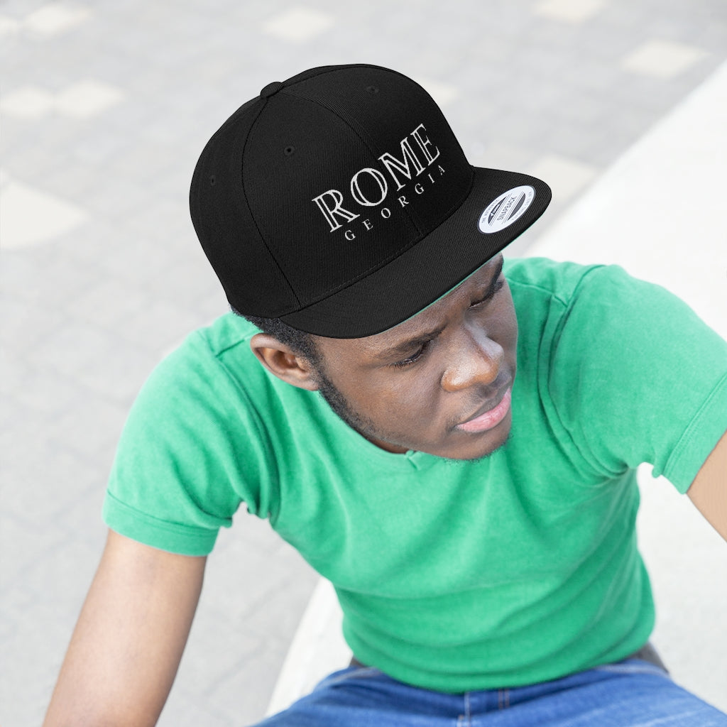Rome Flat Bill Hat