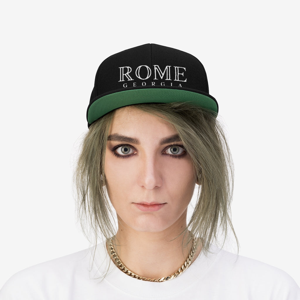 Rome Flat Bill Hat