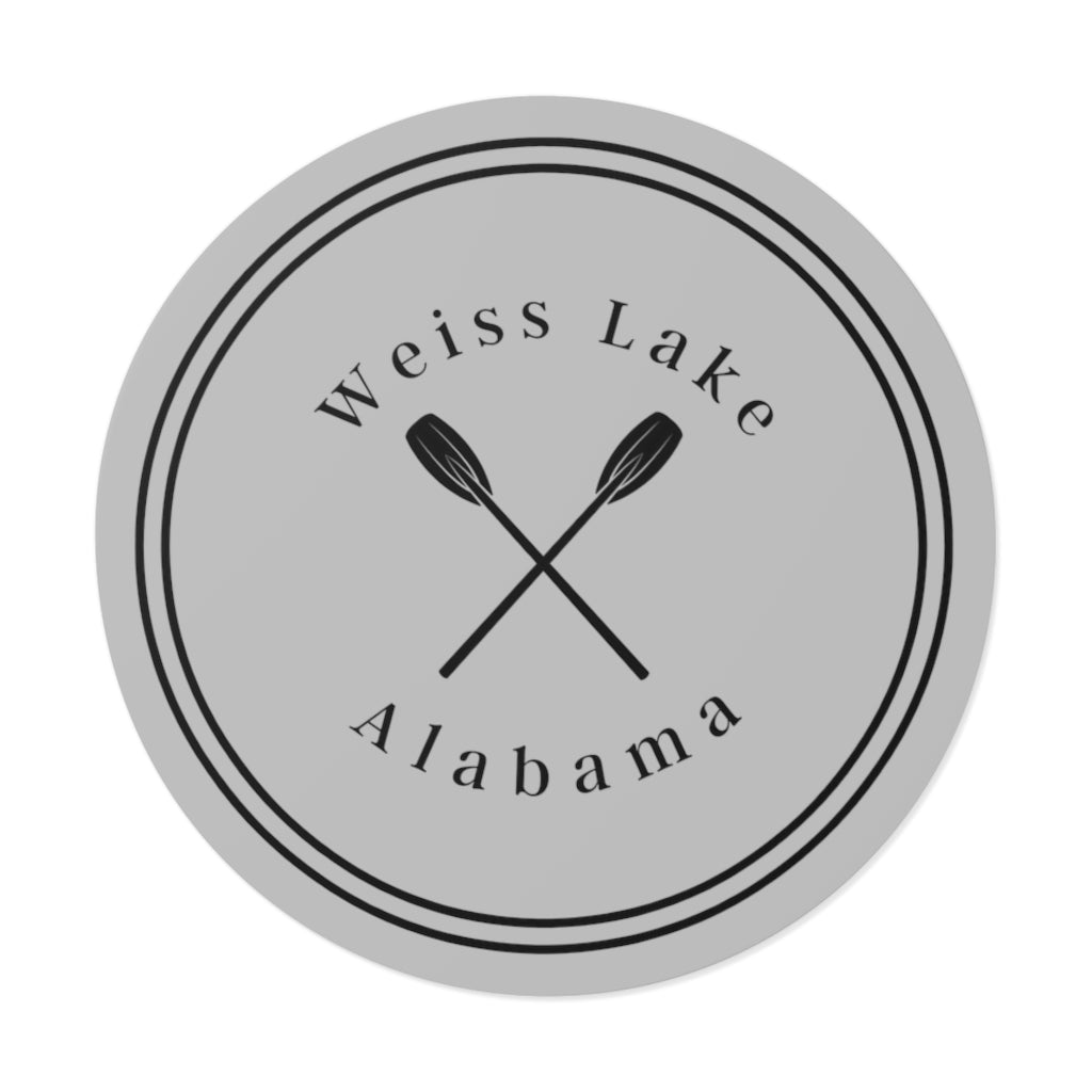 Weiss Lake Round Vinyl Stickers - Shop Weiss Lake