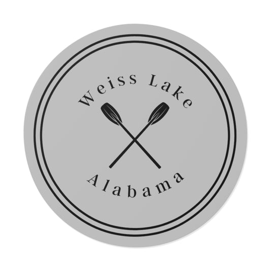 Weiss Lake Round Vinyl Stickers - Shop Weiss Lake