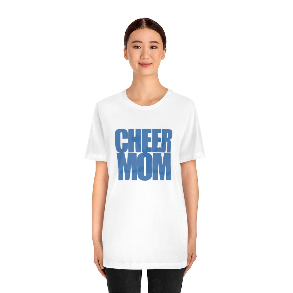 Cheer Mom T-Shirt - Blue