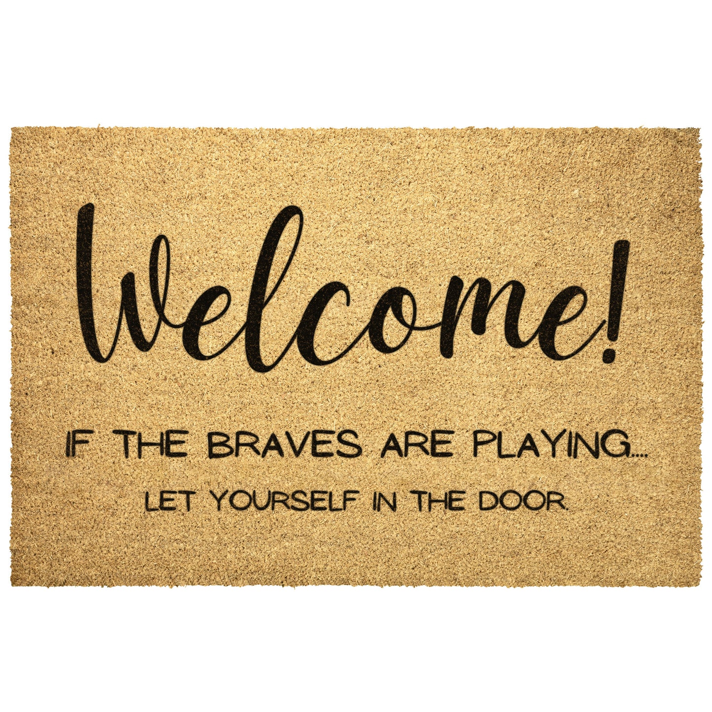 Braves - Outdoor Welcome Mat! – Shop Weiss Lake