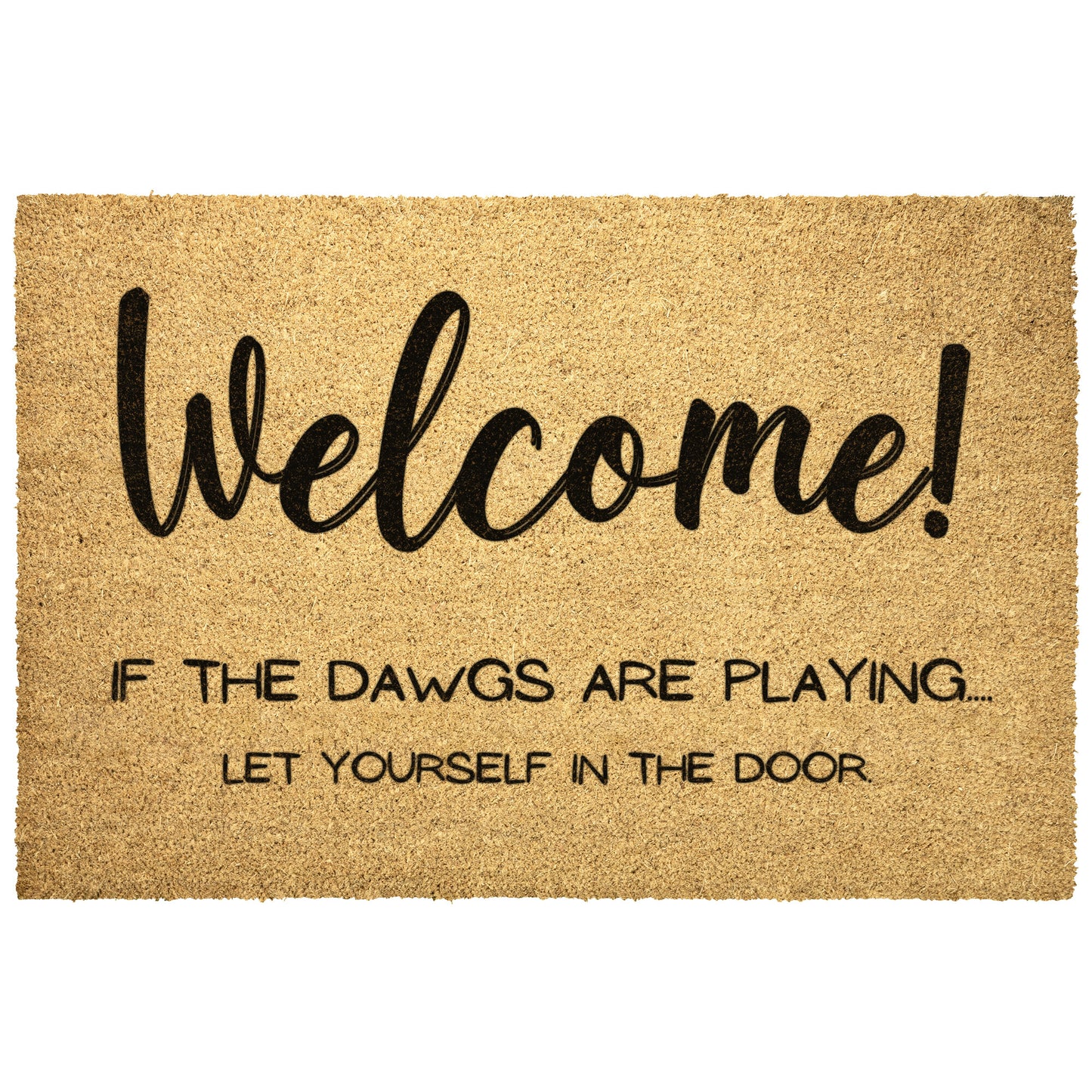 Georgia Bulldawgs Outdoor Welcome Mat