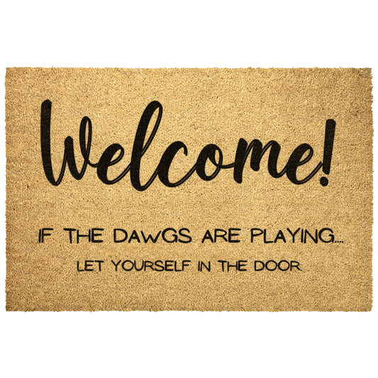 Georgia Bulldawgs Outdoor Welcome Mat