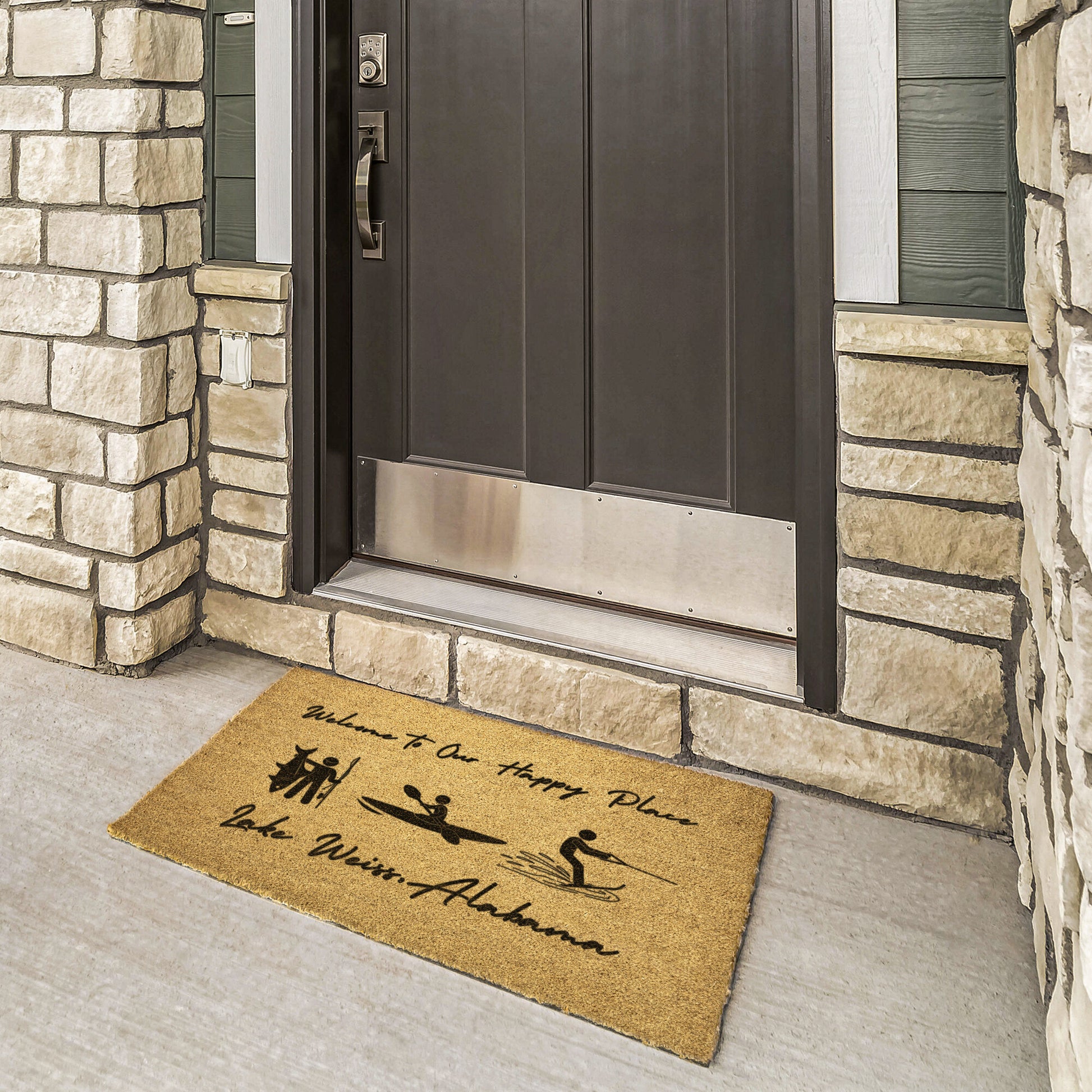 Happy Place Outside Door Mat - Shop Weiss Lake