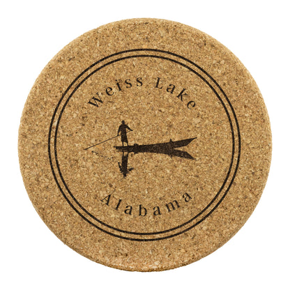 Weiss Lake Cork Coaster Set - Shop Weiss Lake