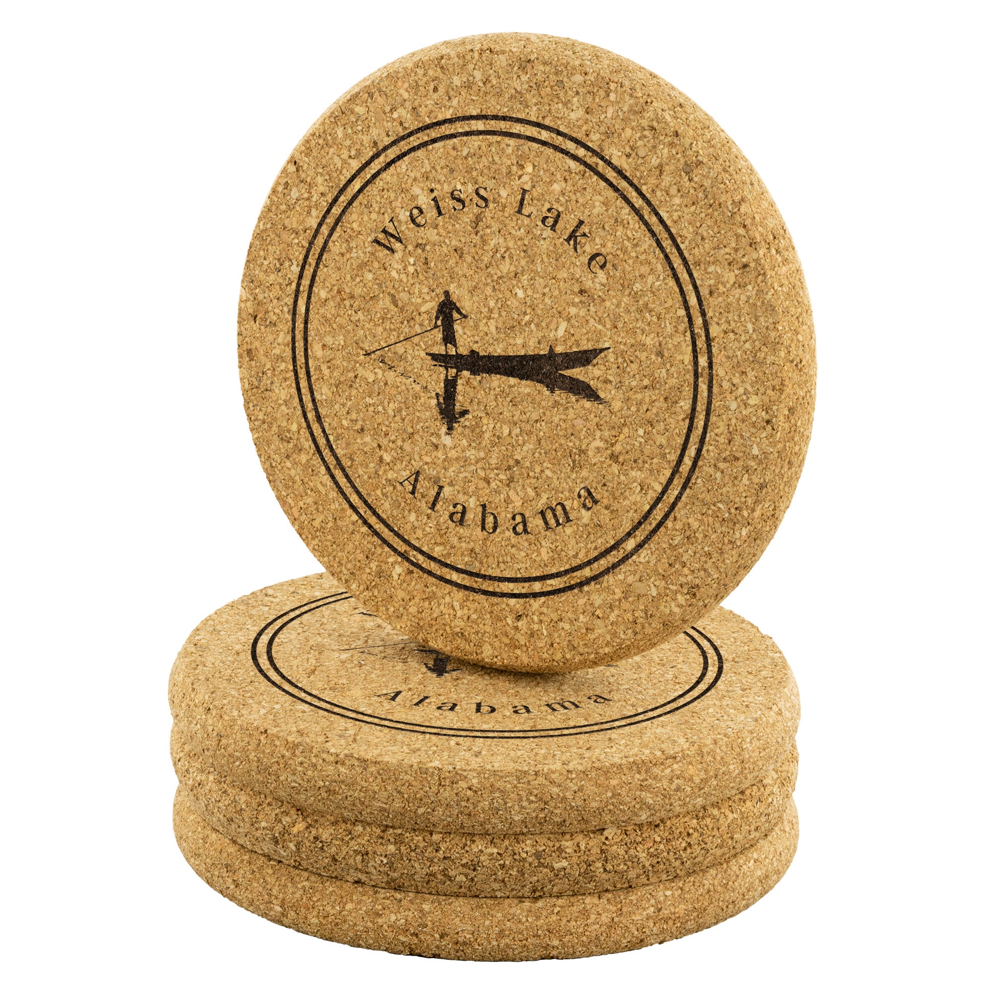 Weiss Lake Cork Coaster Set - Shop Weiss Lake