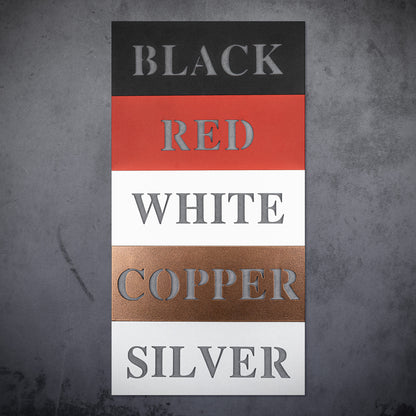 Weiss Lake Map Metal Sign