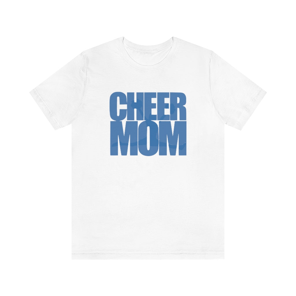 Cheer Mom T-Shirt - Blue
