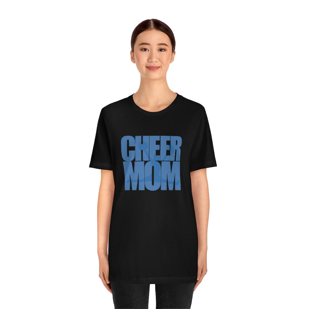 Cheer Mom T-Shirt - Blue